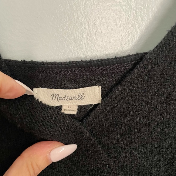 Madewell knitted tank with double side ties: size S - Picture 5 of 7